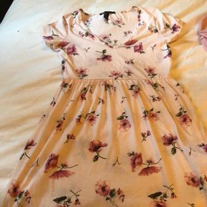Lightweight Floral Cotton Dress